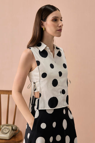 Co-ord Set for Contemporary Wear - Black Winter Monochrome Mono Co-ord Set by Zazu at Mrs. G